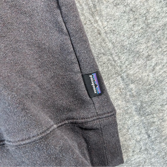 Patagonia‎ Sweatshirt Mens Small Grey Uprisal Crew Pullover Striped Casual Cozy - Picture 6 of 7